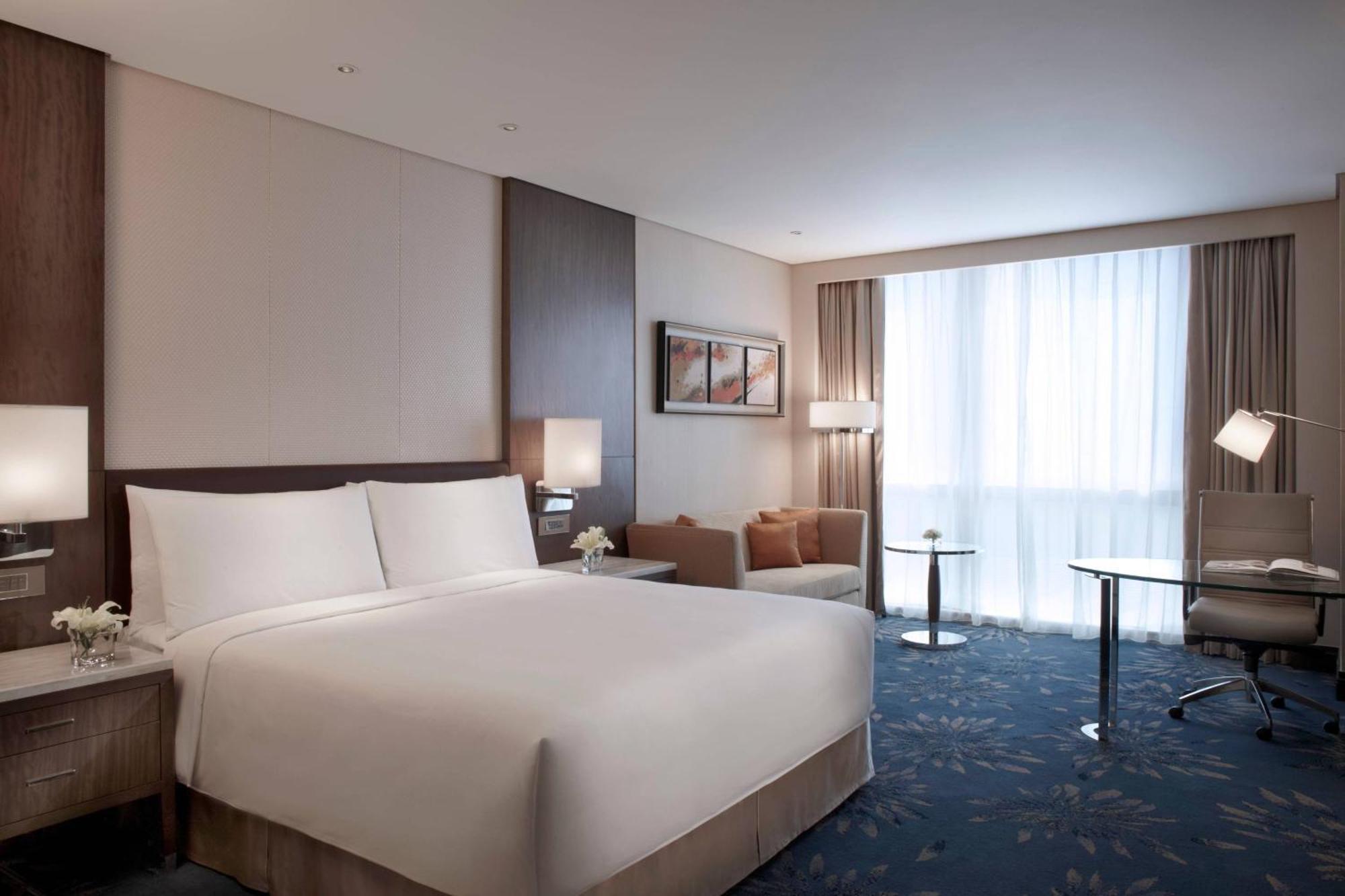 Shanghai Marriott Hotel Pudong East Bagian luar foto