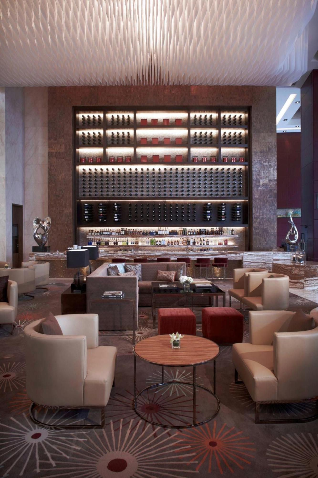 Shanghai Marriott Hotel Pudong East Bagian luar foto