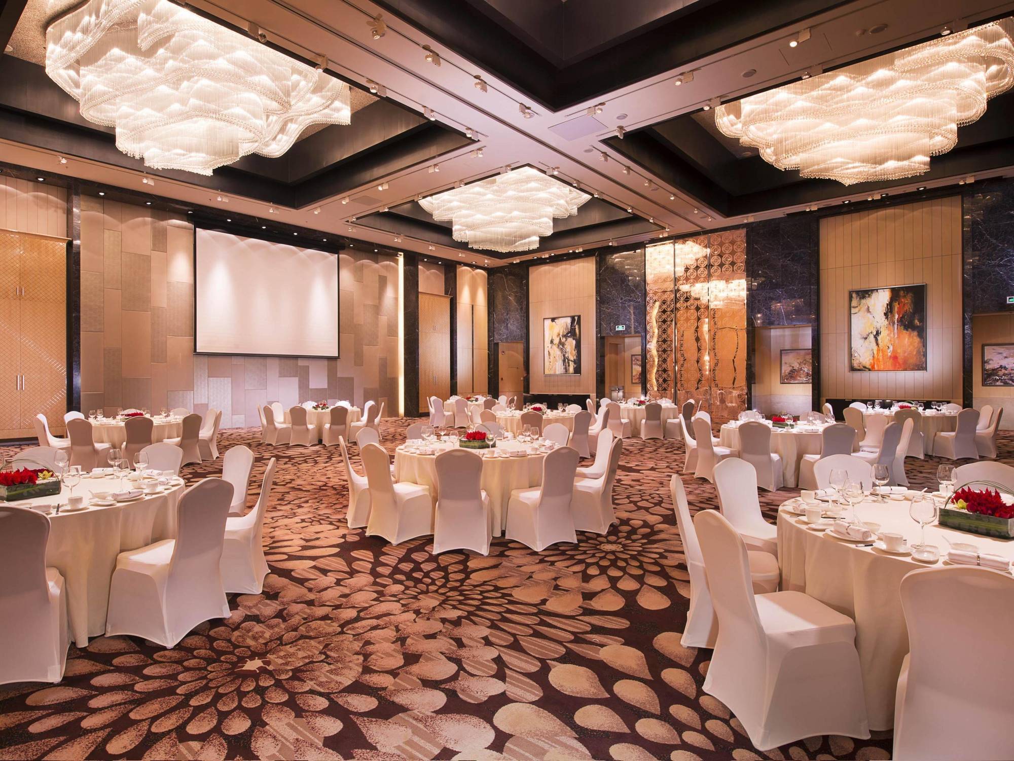 Shanghai Marriott Hotel Pudong East Bagian luar foto